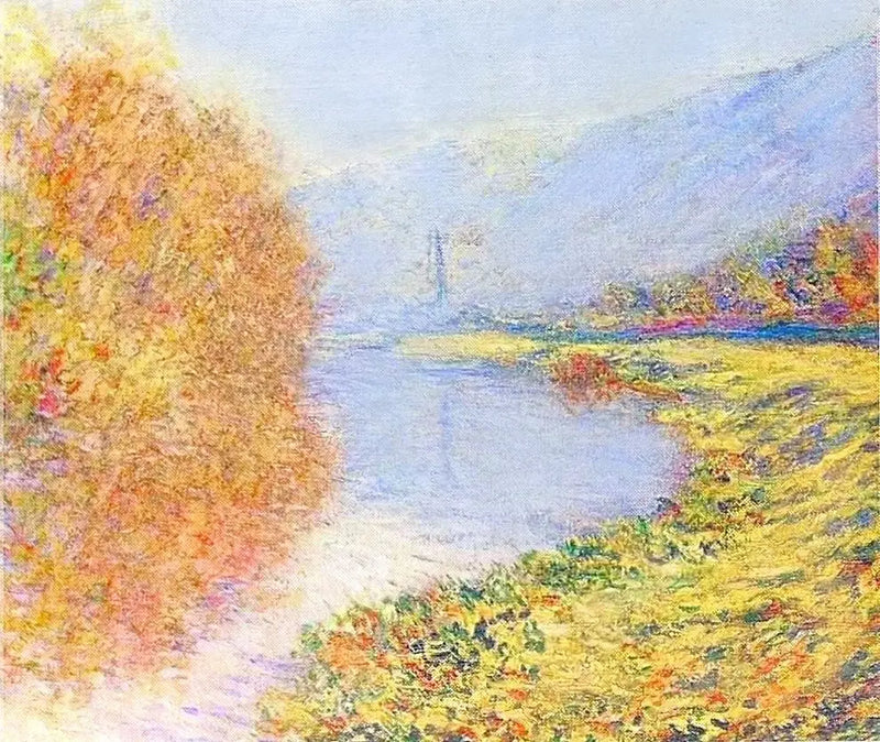 Höst i Jeufosse - Claude Monet