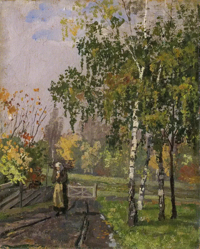 Höst i Vestre Aker - Edvard Munch