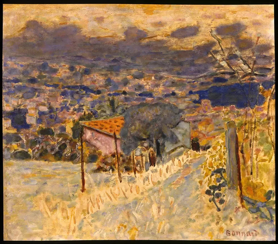 Höst i Cannet - Pierre Bonnard