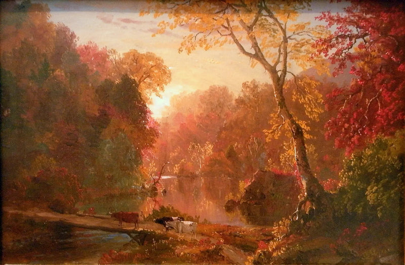 Höst i Nordamerika - Frederic Edwin Church
