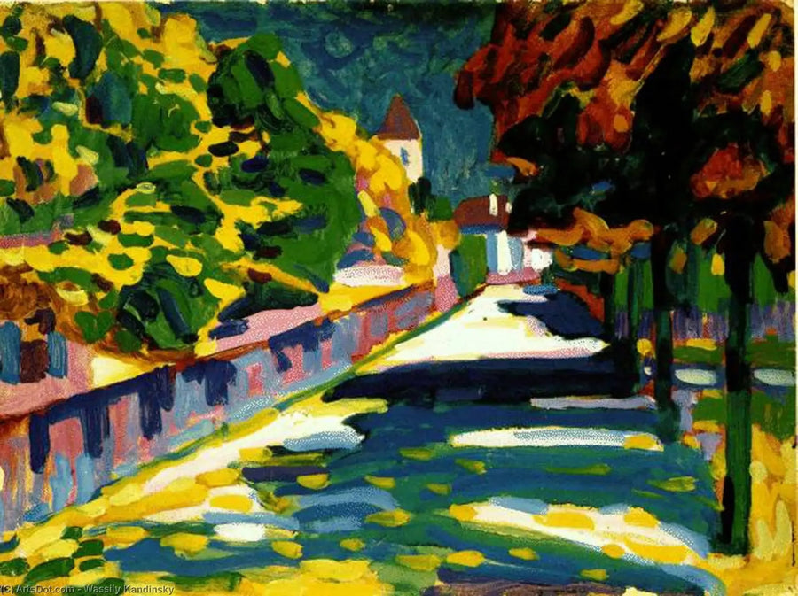 Höst i Bayern - Vassily Kandinsky