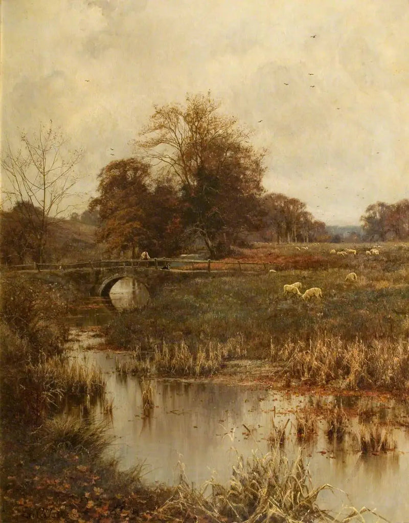 Höst (Röda löv) - Edward Wilkins Waite