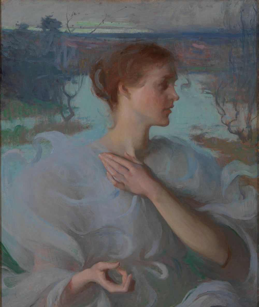 Automne - Frank Weston Benson image 1 reproduction artisanale de tableau