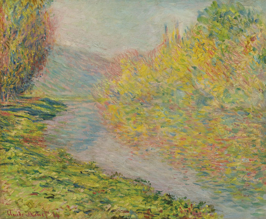 Höst i Jeufosse - Claude Monet