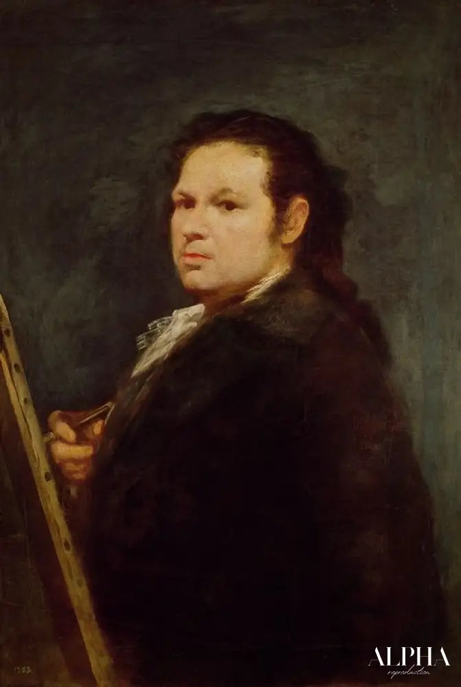 Autoportrait (1783) - Francisco de Goya - Reproductions de tableaux et peintures haut de gamme