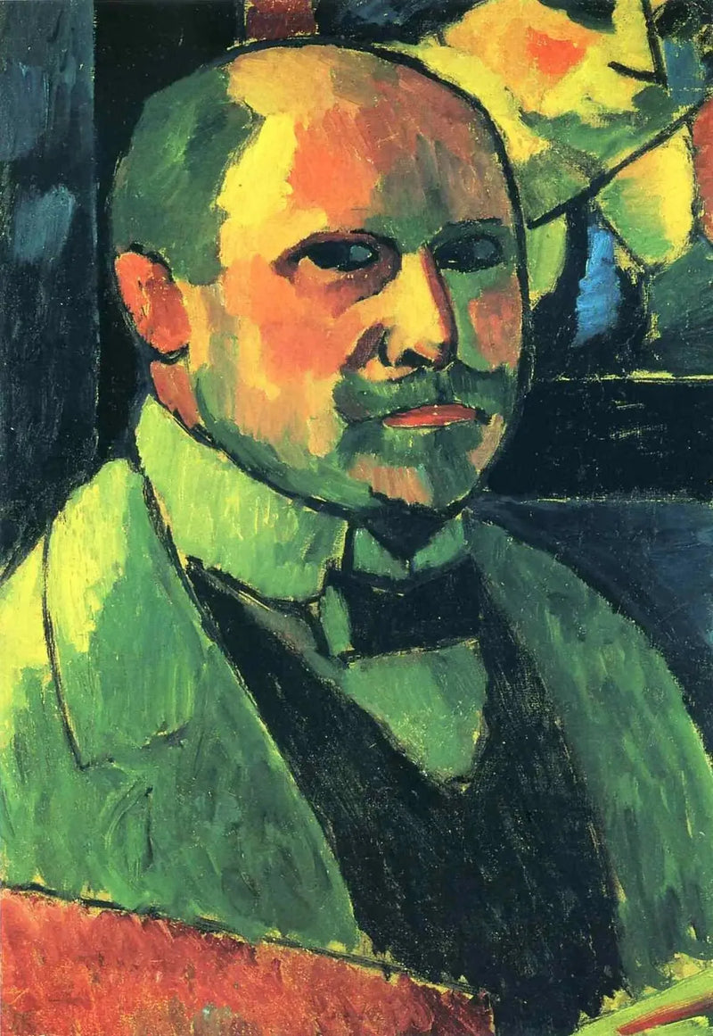 Självporträtt 1912 - Alexej von Jawlensky