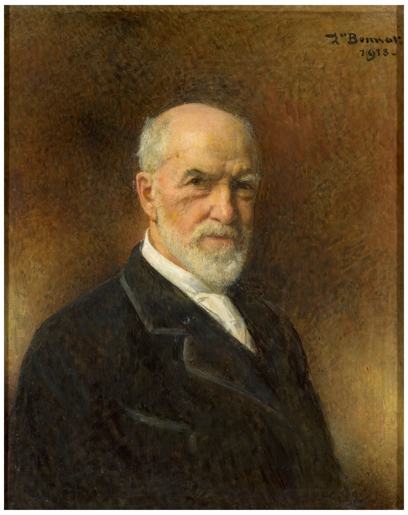 Självporträtt (1918) - Léon Bonnat