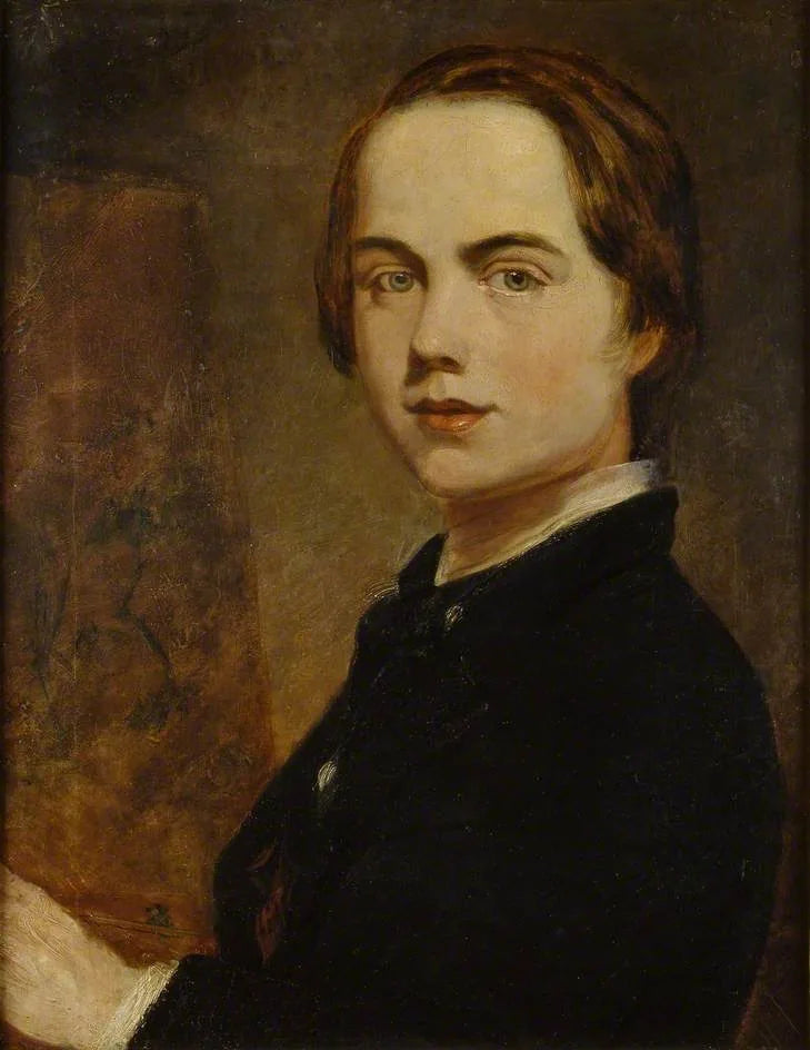 Självporträtt vid 14 års ålder - William Holman Hunt