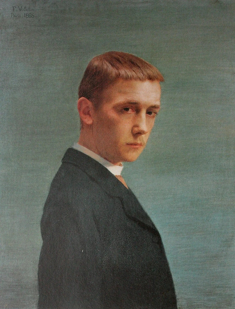 Självporträtt vid tjugo års ålder - Félix Vallotton
