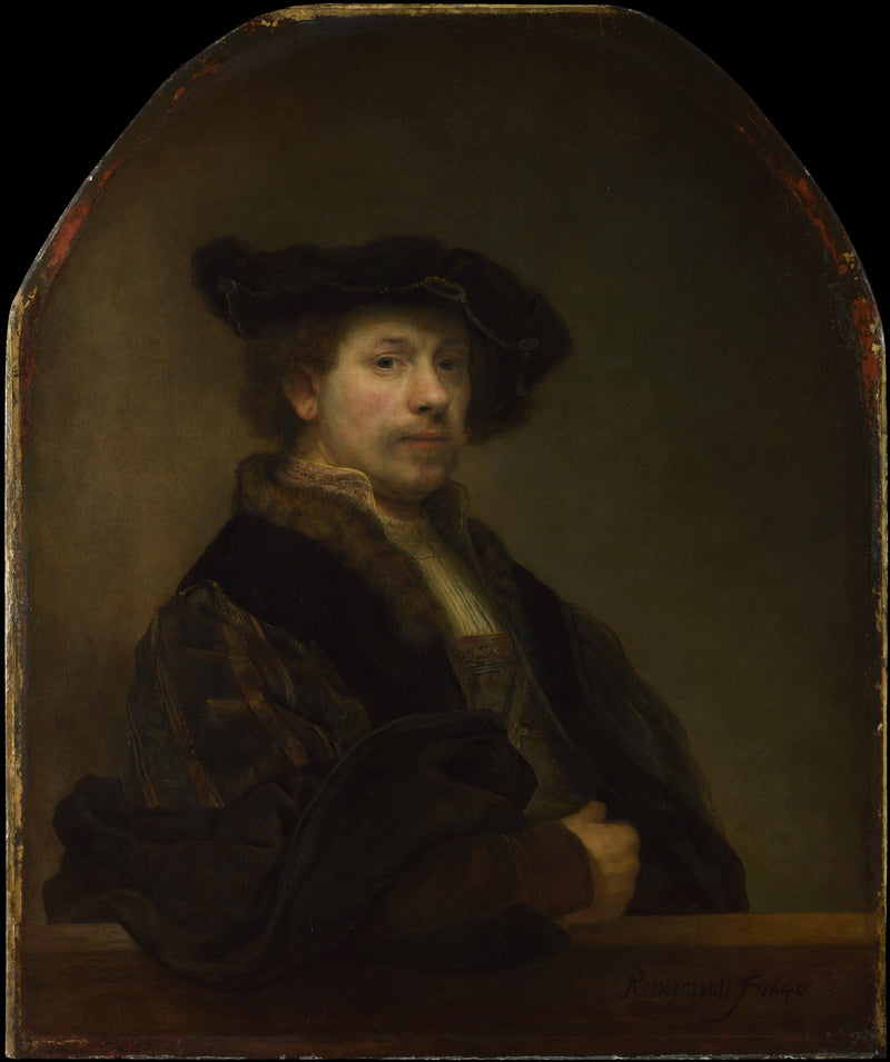 Självporträtt vid 34 års ålder - Rembrandt