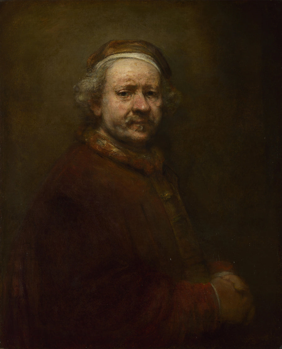 Självporträtt vid 63 års ålder - Rembrandt