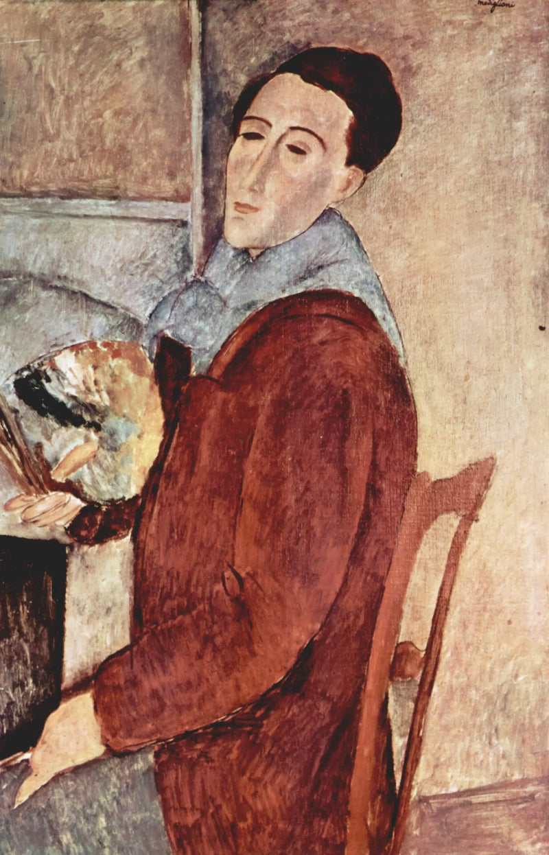 Självporträtt - Amedeo Modigliani