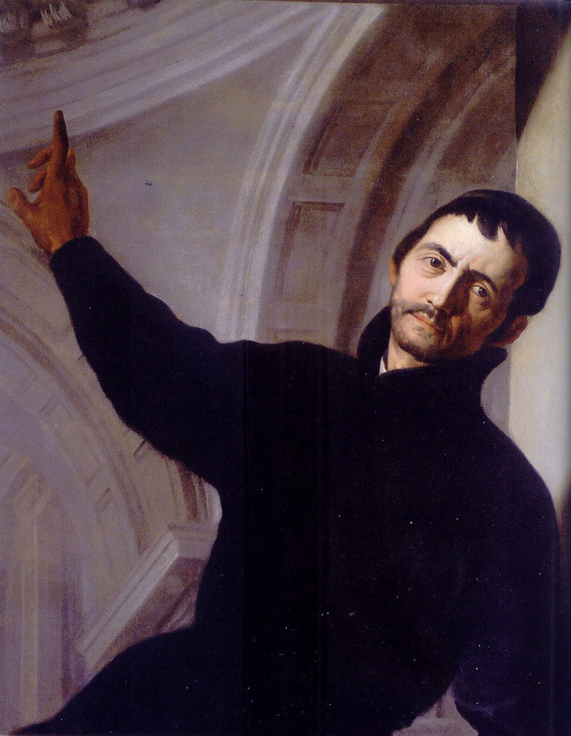 Självporträtt - Andrea Pozzo