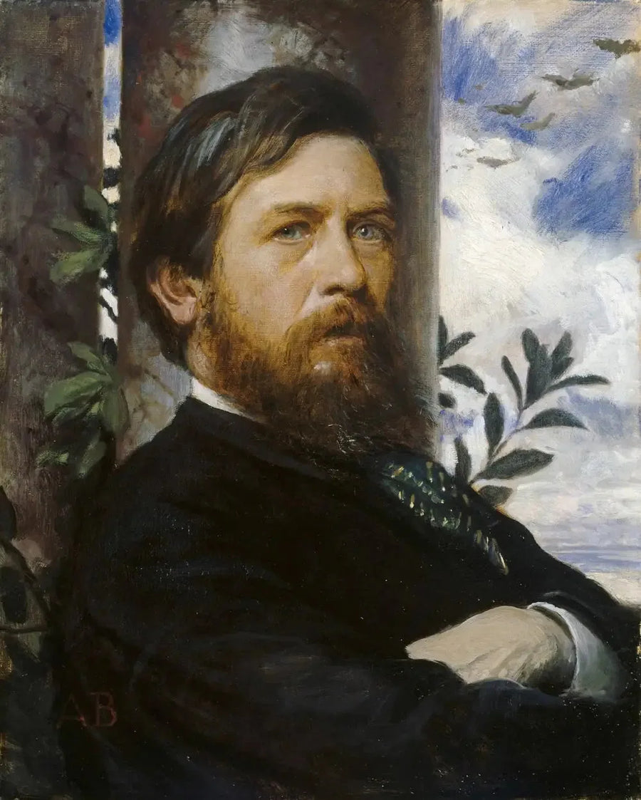 Självporträtt - Arnold Böcklin