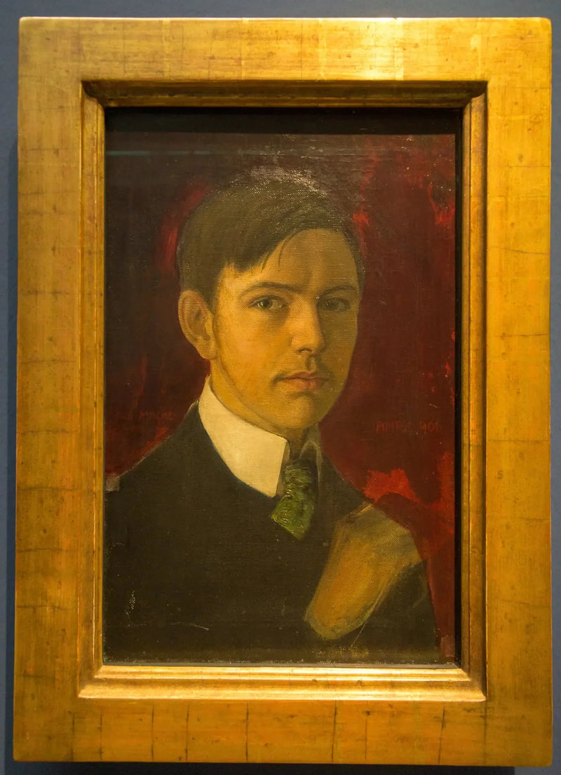 Självporträtt - August Macke