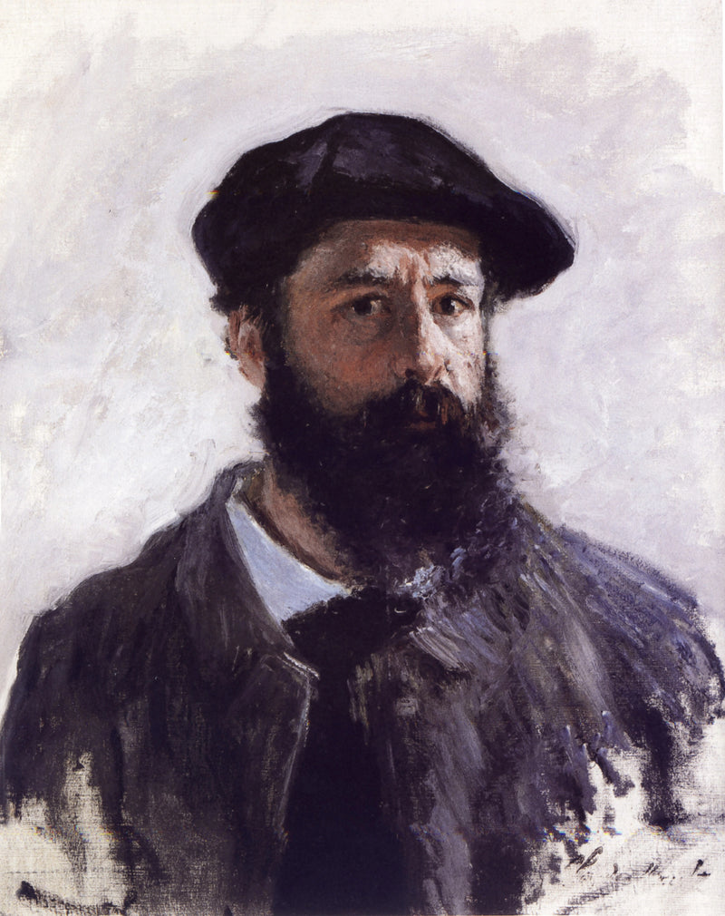 Självporträtt iklädd en W1078 basker - Claude Monet