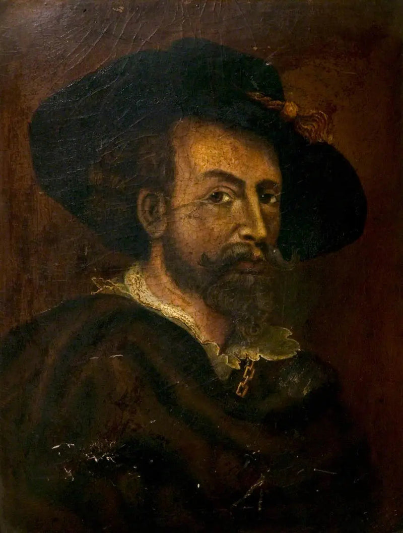 Självporträtt (kopi av en original från 1623) - Peter Paul Rubens