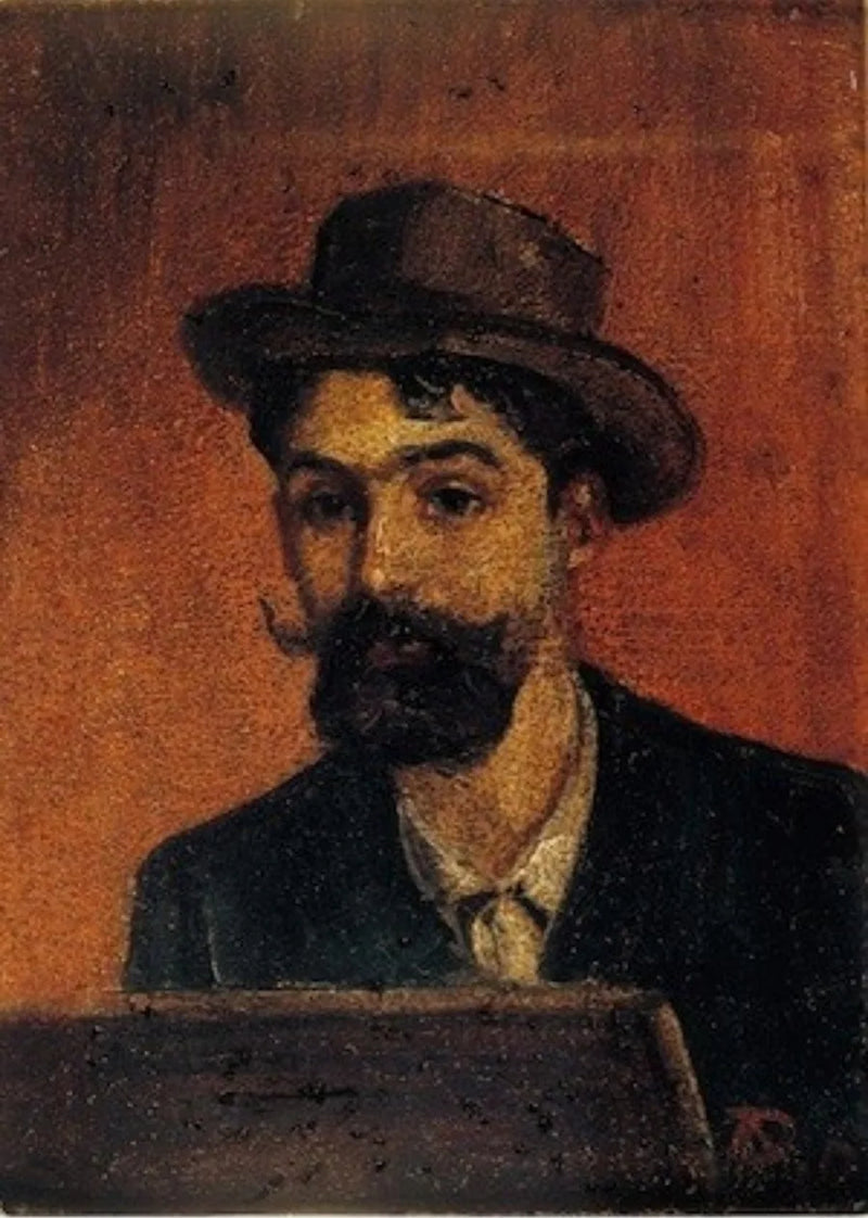 Självporträtt - Darío de Regoyos