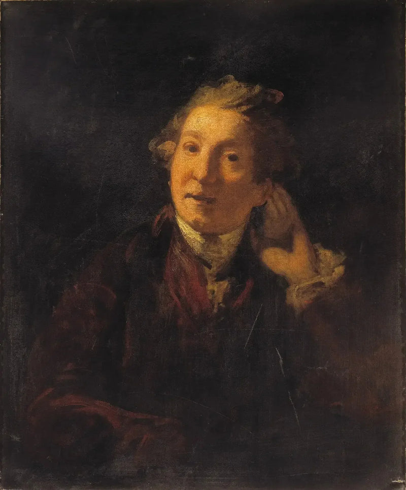 Konstnärens självporträtt som döv man - Joshua Reynolds