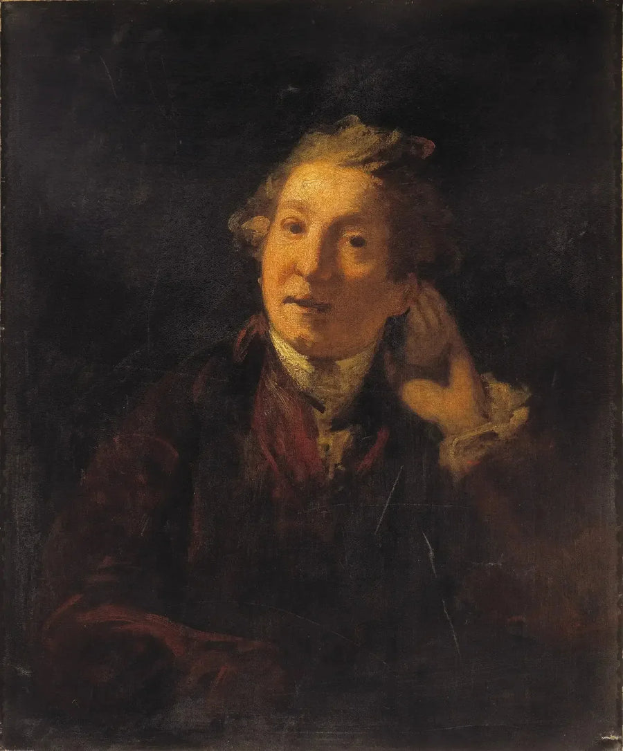 Konstnärens självporträtt som döv man - Joshua Reynolds