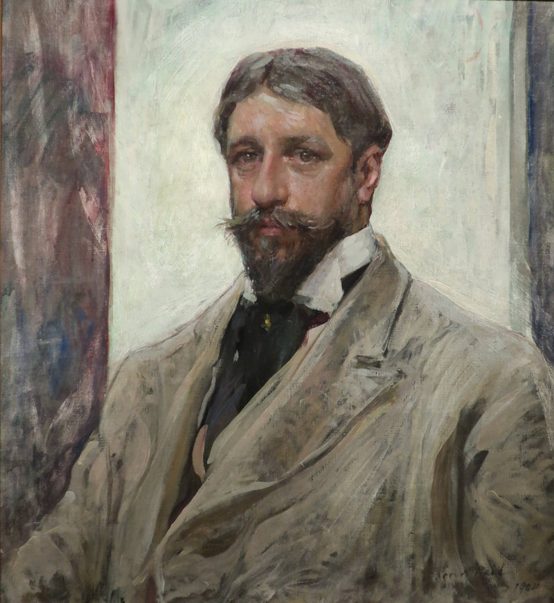 Självporträtt av Robert Lewis Reid - Robert Lewis Reid