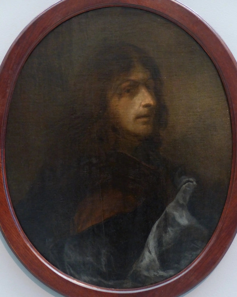 Självporträtt av Sébastien Bourdon - Hyacinthe Rigaud