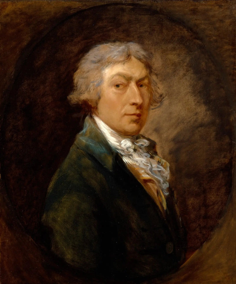 Självporträtt av Thomas Gainsborough, R.A. - Thomas Gainsborough