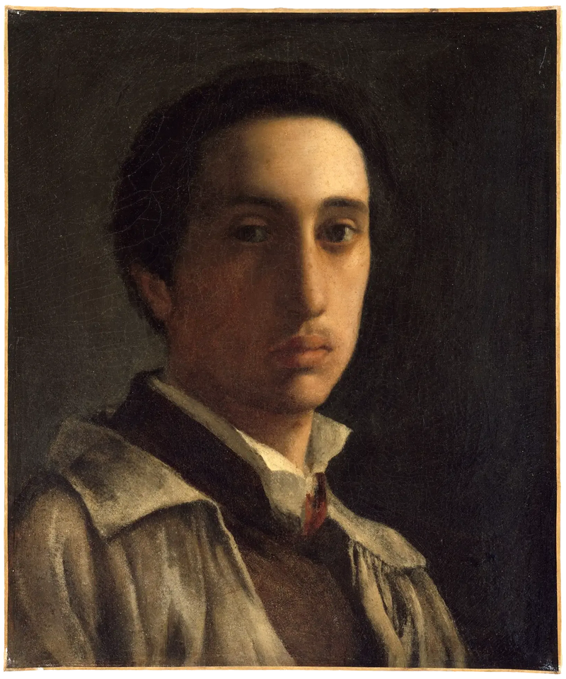 Självporträtt - Edgar Degas