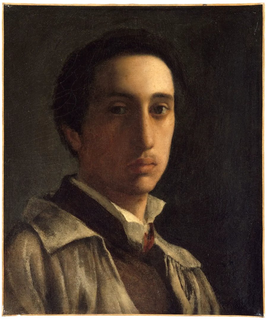 Självporträtt - Edgar Degas