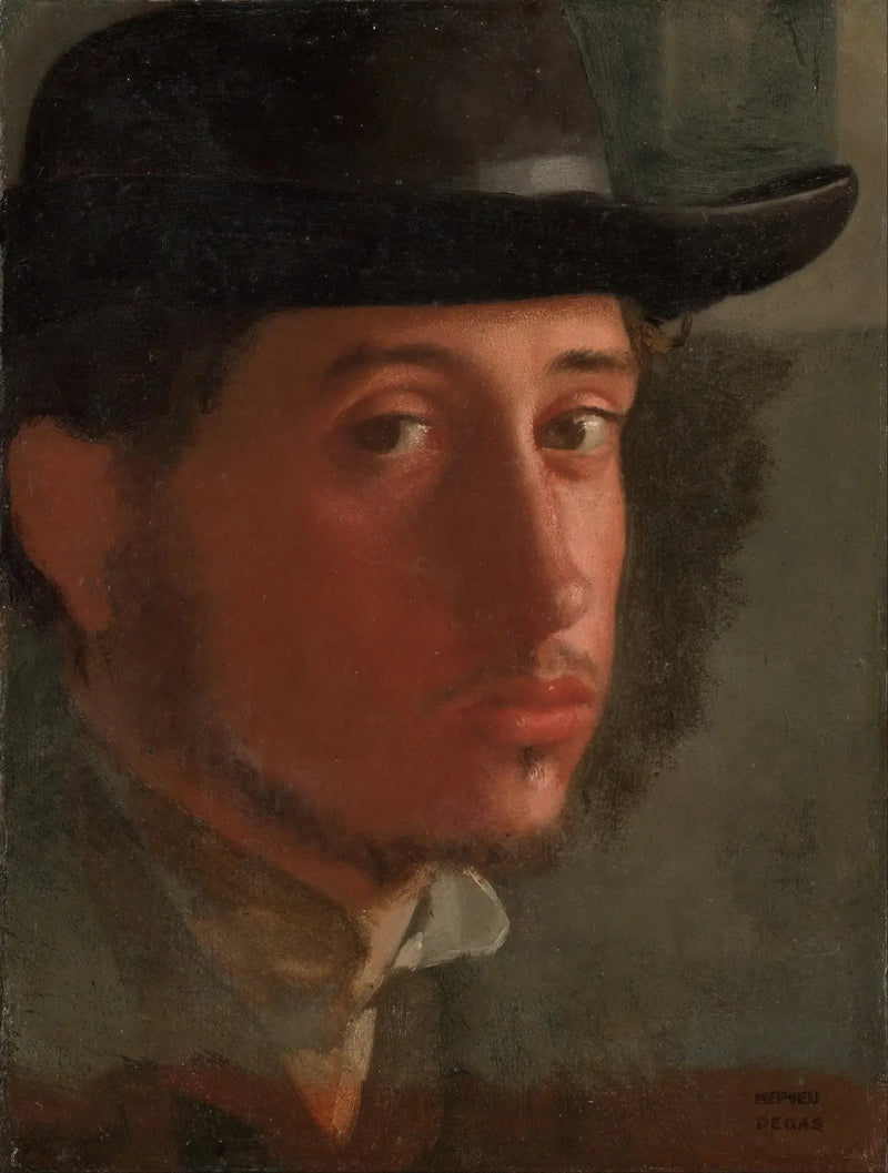 Självporträtt - Edgar Degas