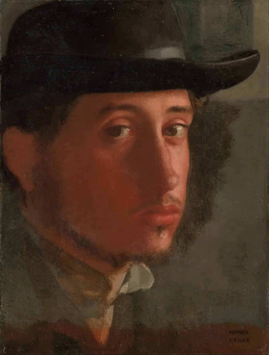 Självporträtt - Edgar Degas