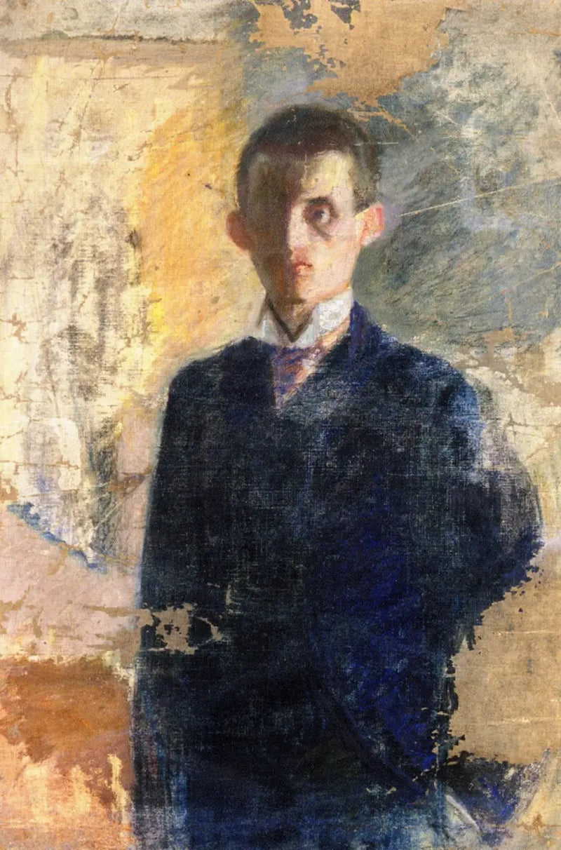 Självporträtt - Edvard Munch