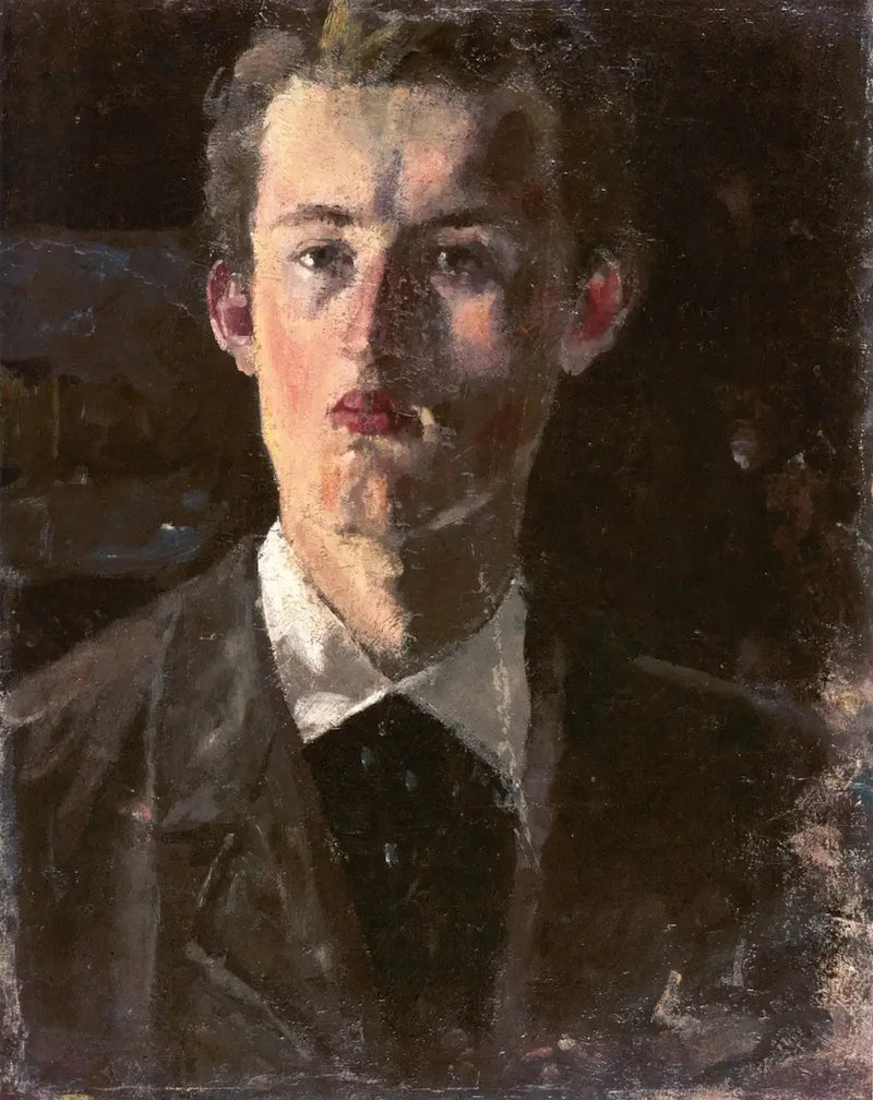 Självporträtt - Edvard Munch
