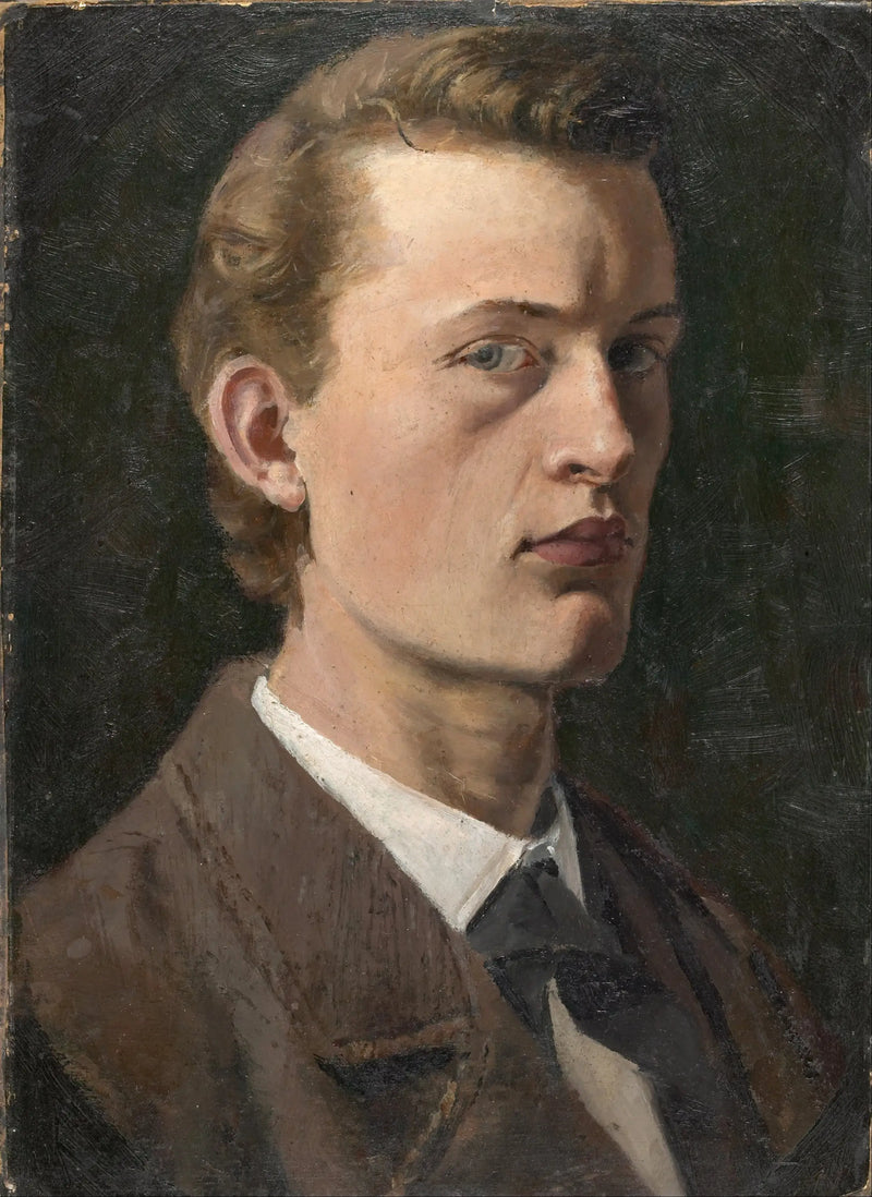 Självporträtt - Edvard Munch