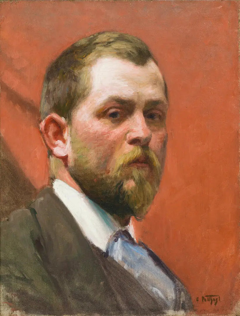 Självporträtt - Edward Henry Potthast