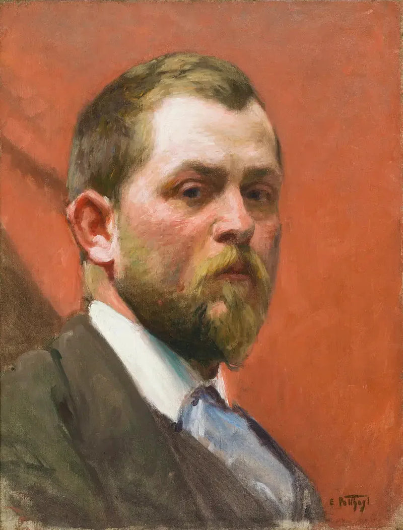 Självporträtt - Edward Henry Potthast