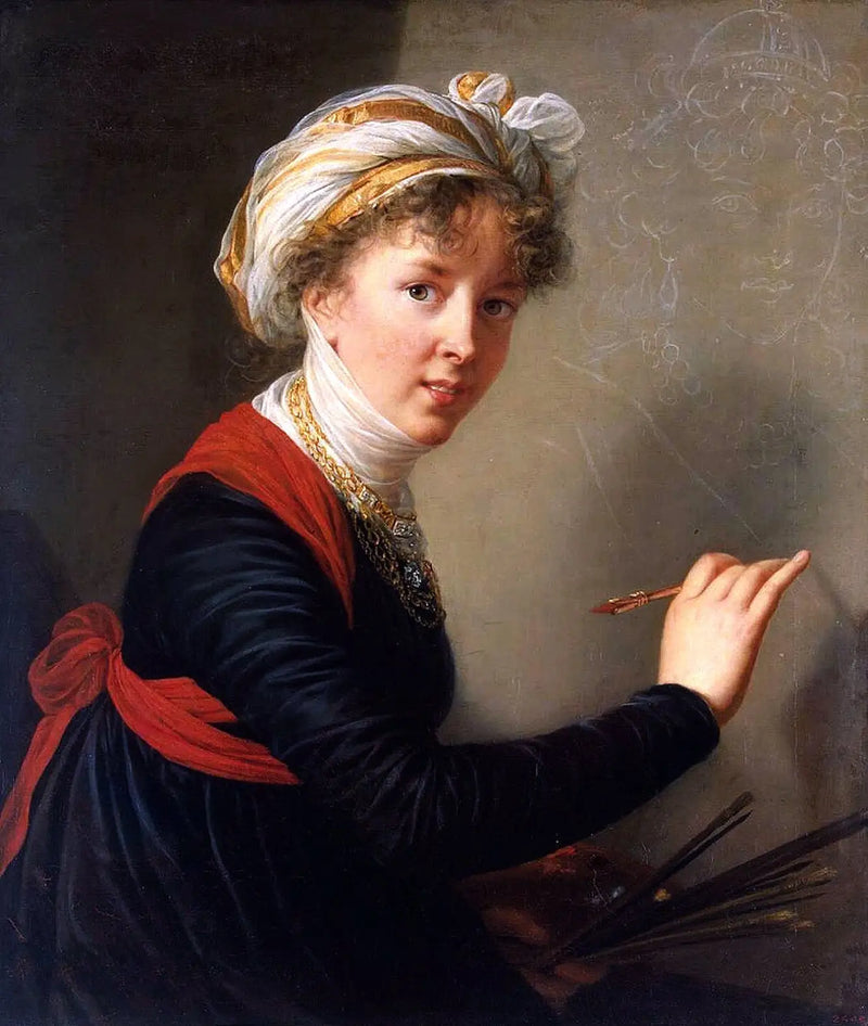 Självporträtt - Élisabeth Vigée Le Brun