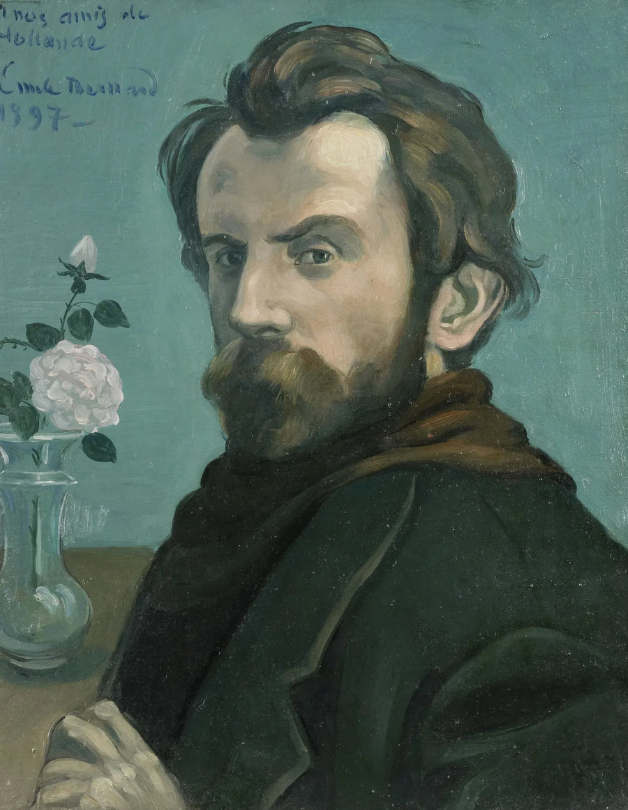 Självporträtt - Émile Bernard