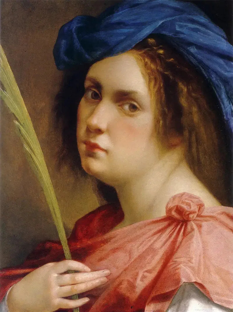 Självporträtt som martyr - Artemisia Gentileschi