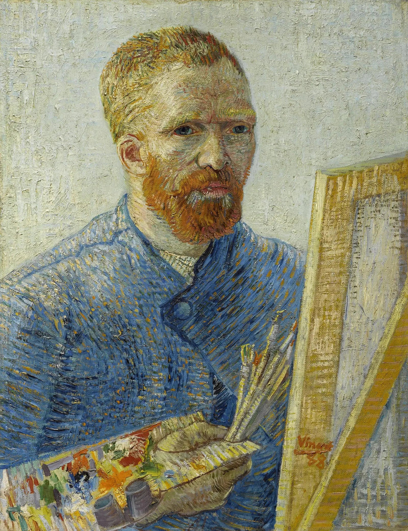 Självporträtt som målare - Vincent van Gogh