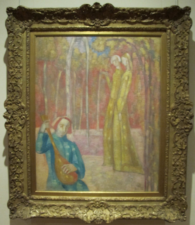 Självporträtt i troubadour - Émile Bernard
