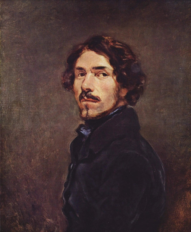 Självporträtt - Eugène Delacroix