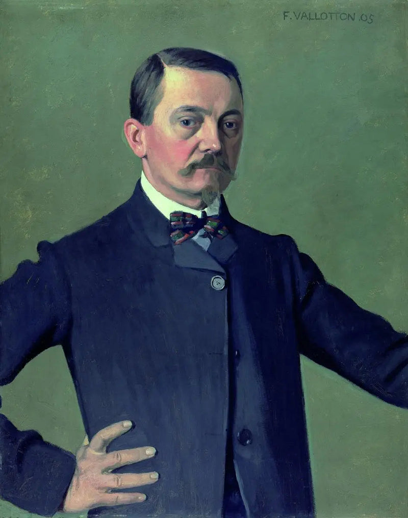 Självporträtt - Félix Vallotton