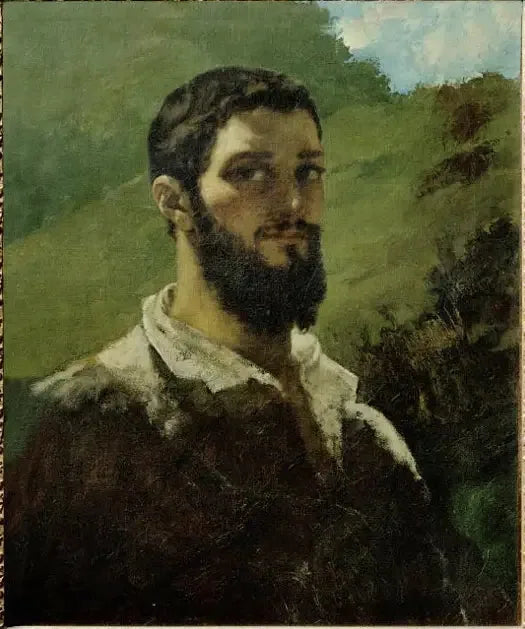 Självporträtt - Gustave Courbet