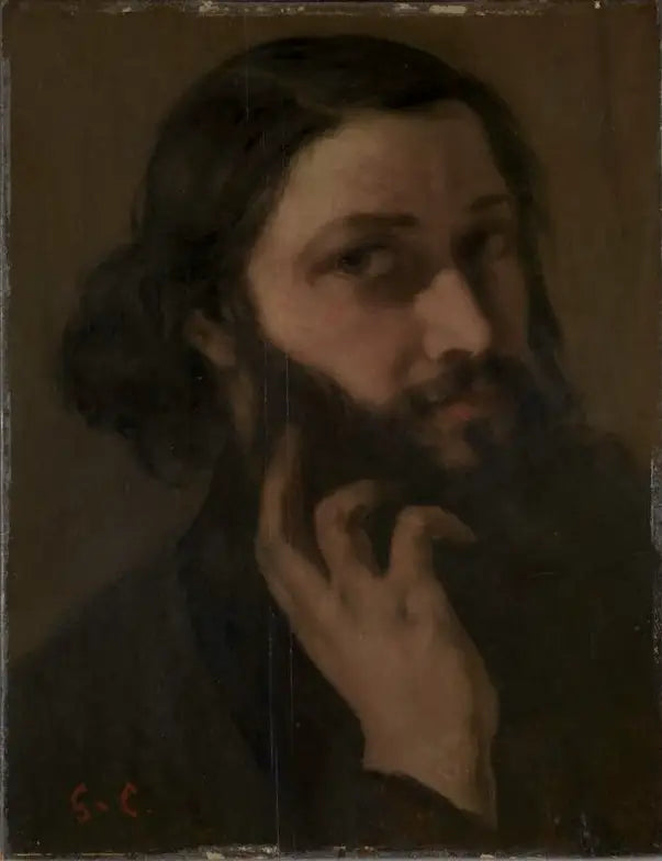 Självporträtt - Gustave Courbet