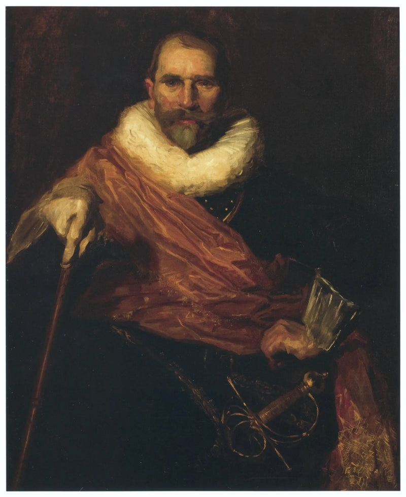Självporträtt klädd i Johan Claesz Loo av Frans Hals - William Merritt Chase