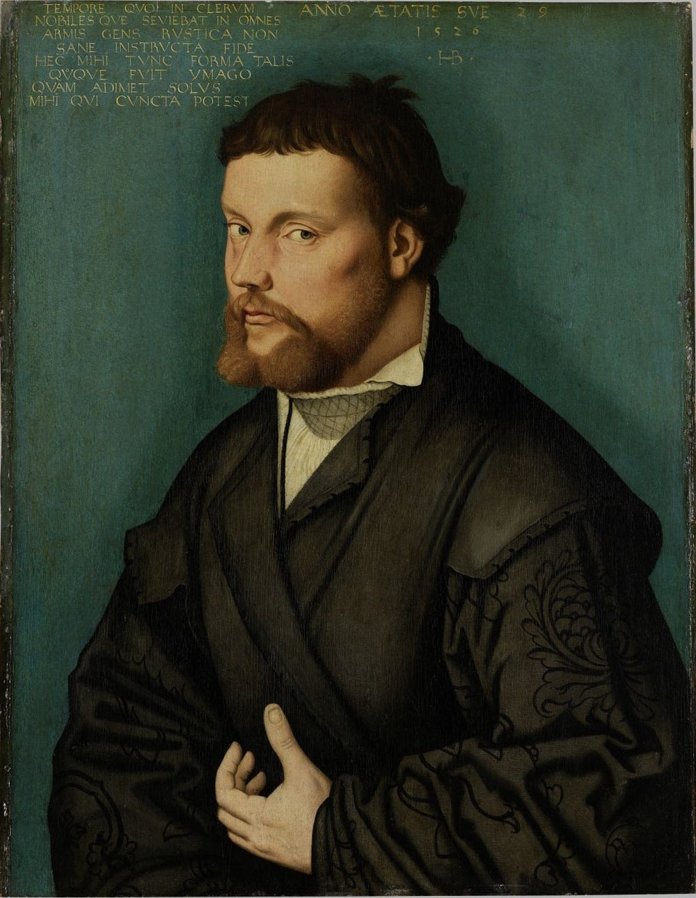 Autoportrait - Hans Baldung Grien image 1 reproduction artisanale de tableau