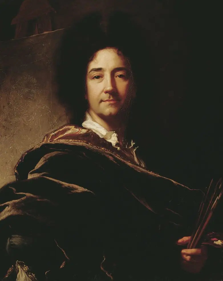 Självporträtt - Hyacinthe Rigaud