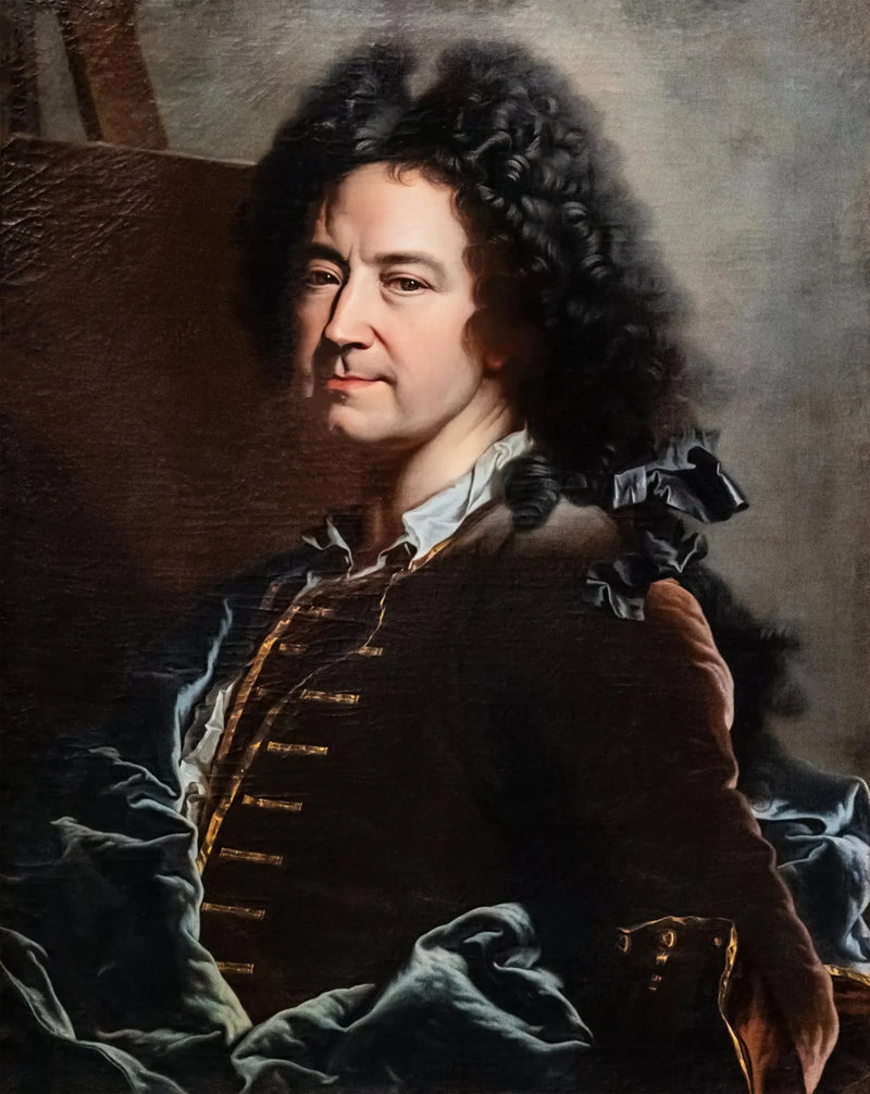 Självporträtt - Hyacinthe Rigaud