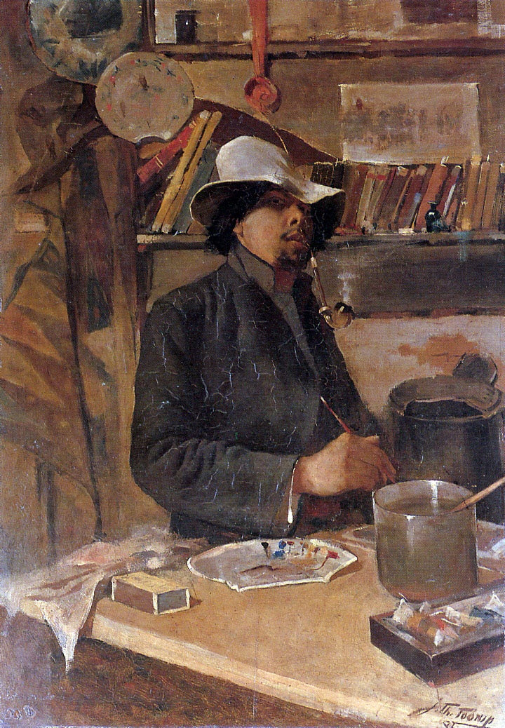 Självporträtt - Jan Toorop